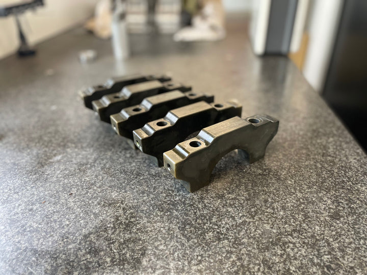 Ford 4.6 / 5.4 Billet Main Caps – 5-Cap Set for Boosted Applications