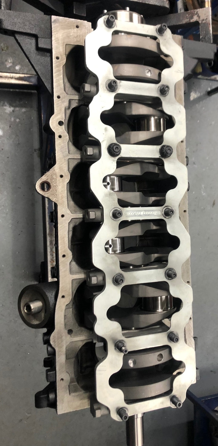 Ford Barra 10mm Billet Main Girdle – CNC Clearanced for High Performance