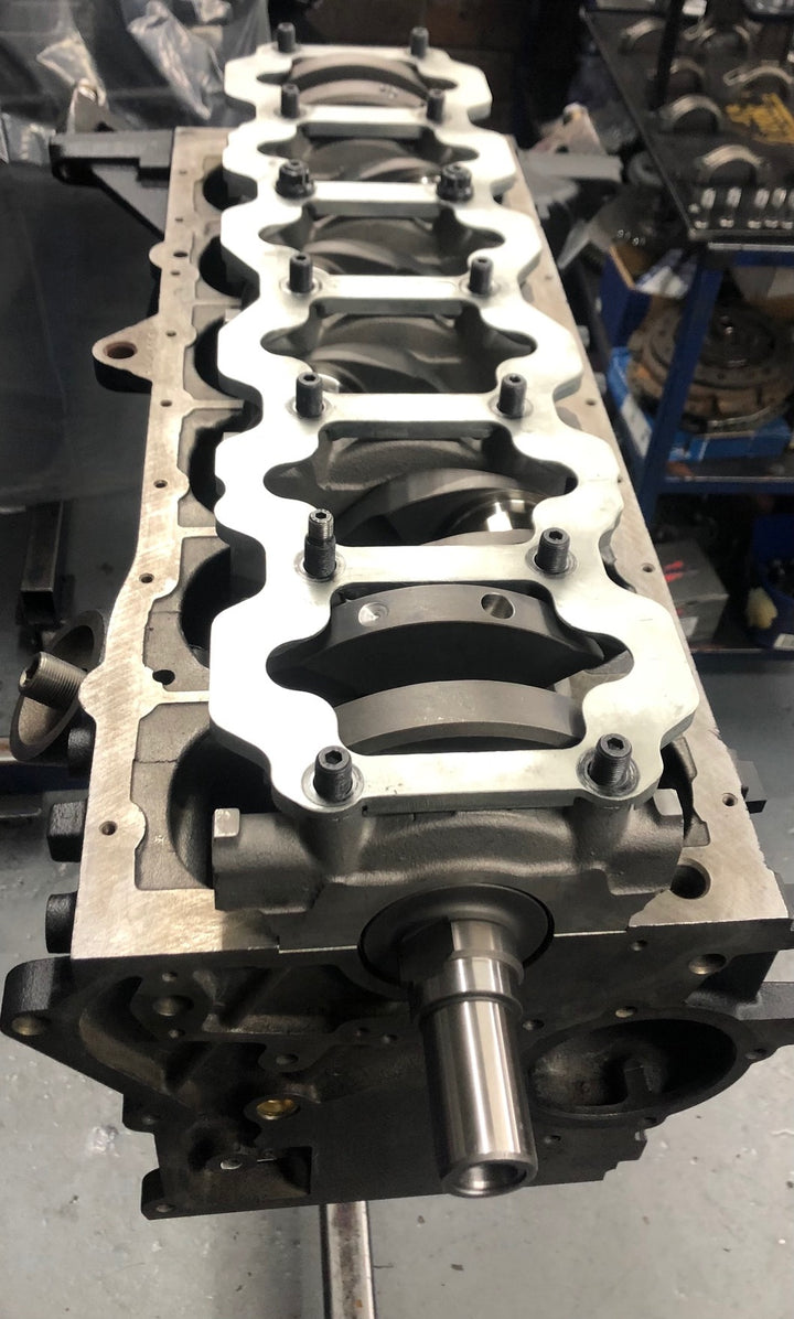 Ford Barra 10mm Billet Main Girdle – CNC Clearanced for High Performance