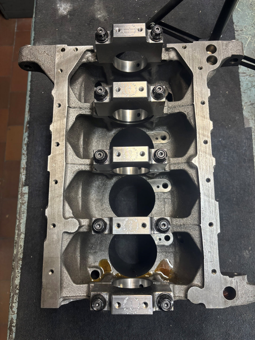 Mazda MX5 / Miata Billet Main Cap Set – 5-Cap Upgrade for Boosted Builds