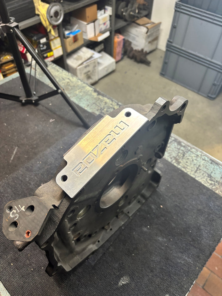 Mazda RX7 Billet Flywheel Dust Cover – Dress-Up Plate for Rotary Builds