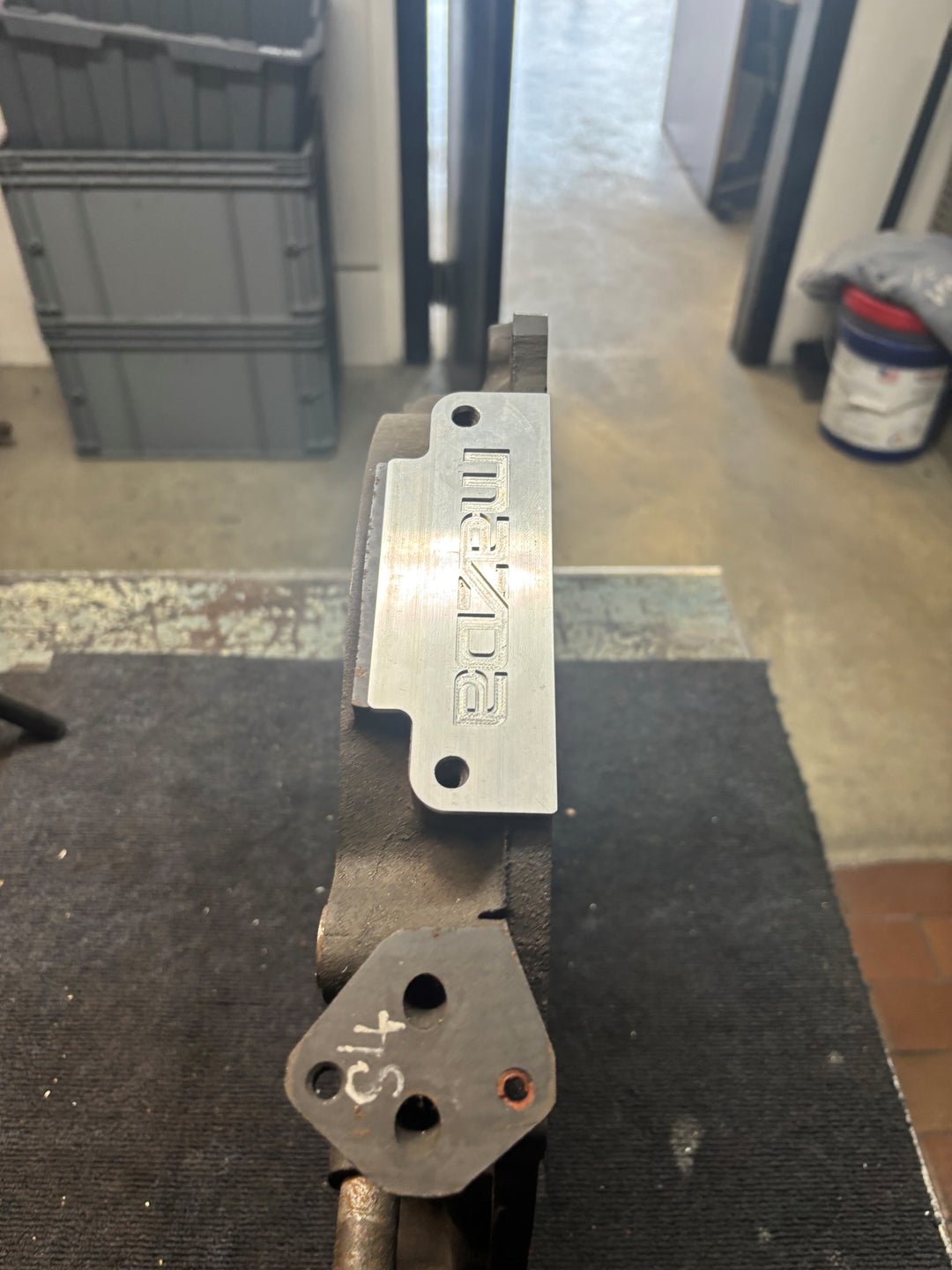 Mazda RX7 Billet Flywheel Dust Cover – Dress-Up Plate for Rotary Builds